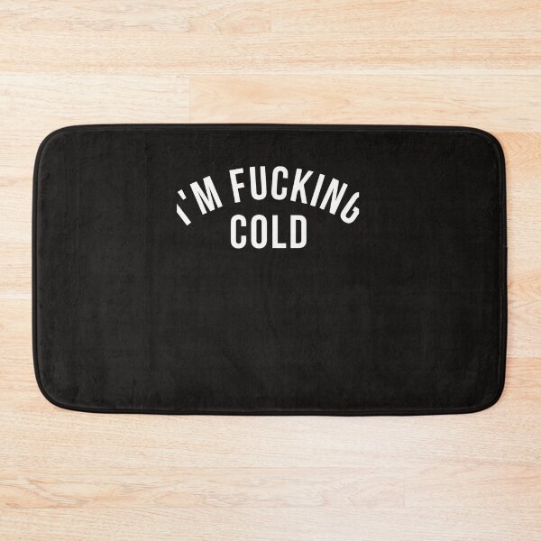 Item preview, Funny Obscene Design I&x27;m Fucking Cold for Christmas Essential T-Shirt designed and sold by ElizaBender.