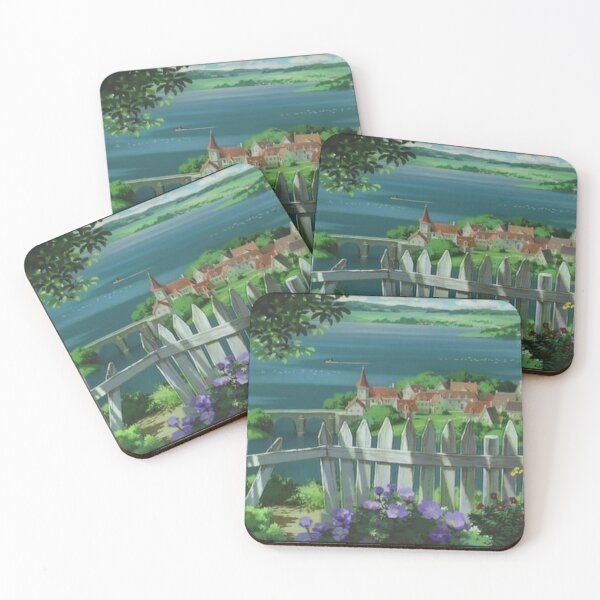 Item preview, Lake city Anime Landscape designed and sold by pompomcherryy.