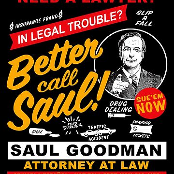 Artwork thumbnail, Need A Lawyer Then Call Saul Dks by Alema Art