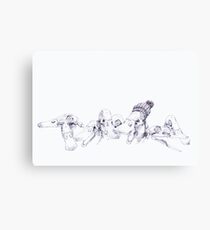 "Quack, quack, quack" Canvas Print
