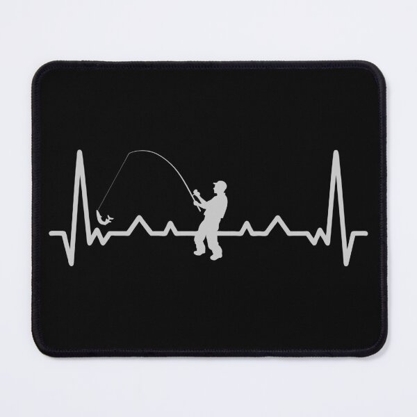 Item preview, Fisherman heartbeat - Fishing man designed and sold by pixxart.