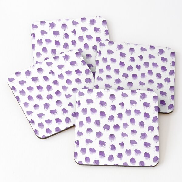 Item preview, Purple Watercolor polka Dots designed and sold by OutcastBrain.