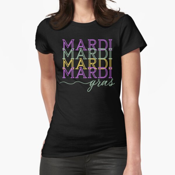 Mardi Gras Shirt - Saints Shirt, Fat Tuesday Shirt, Flower de luce