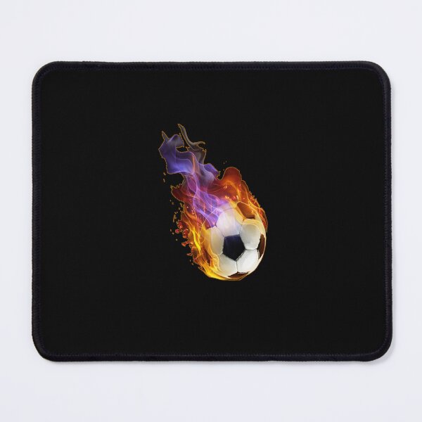 Item preview, Soccer Ball Flames designed and sold by Firetree.
