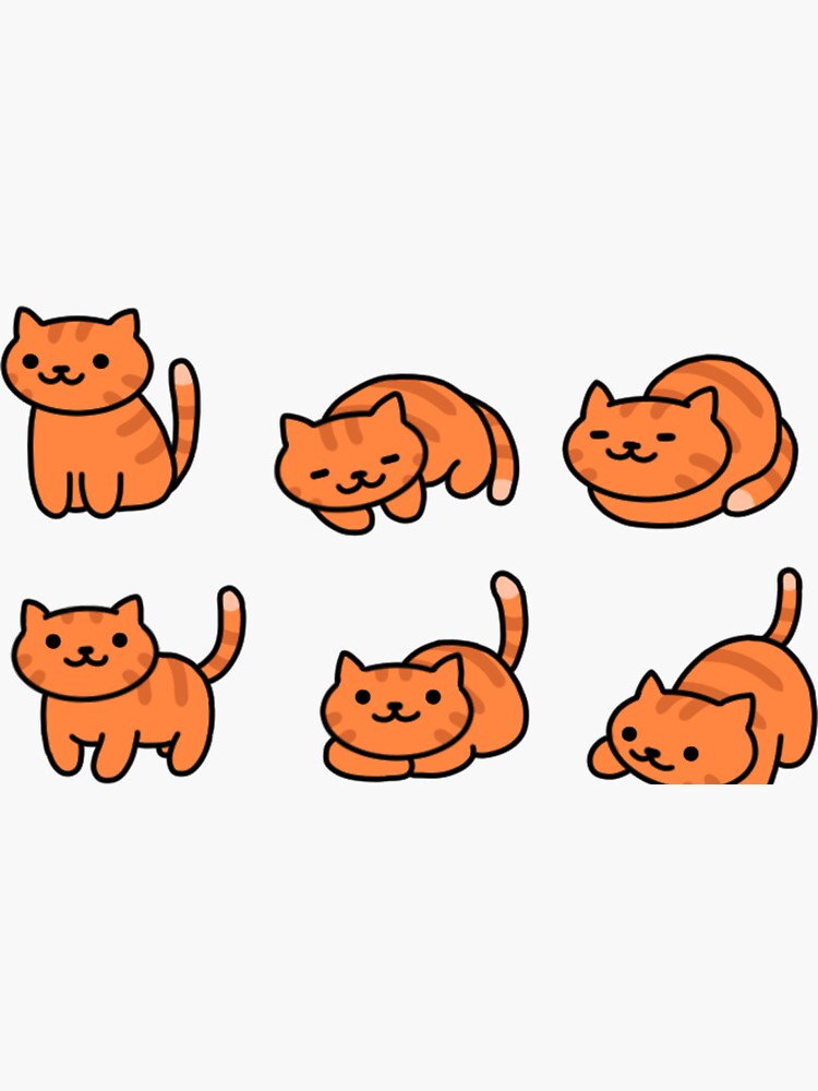 anime orange tabby cat
