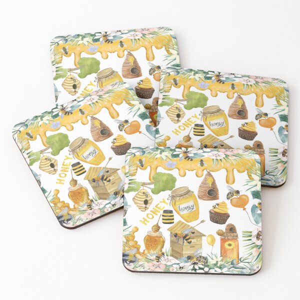 Item preview, Bees Pattern designed and sold by virillanissa.
