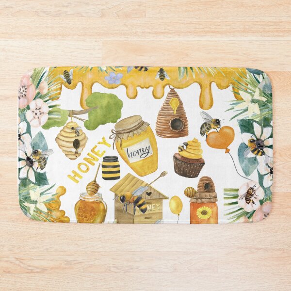 Item preview, Bees Pattern designed and sold by virillanissa.