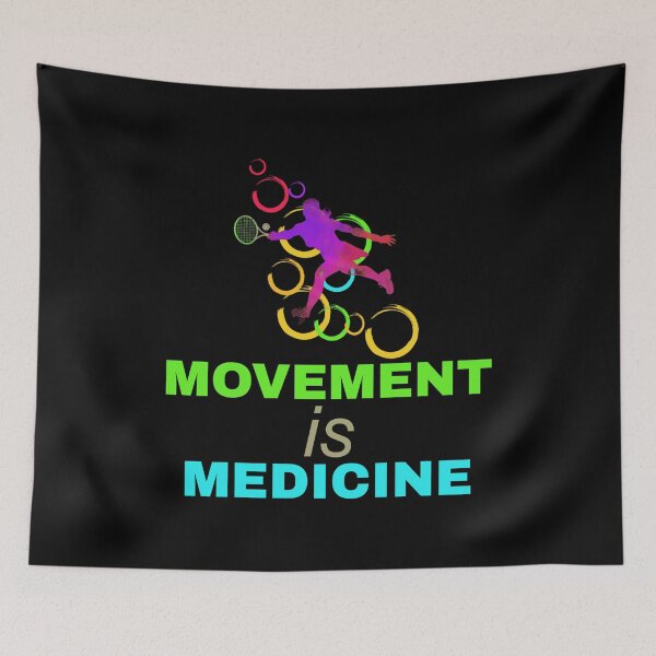 Item preview, movement is medicine, exercise, volleyball, ball game designed and sold by doctors-apparel.