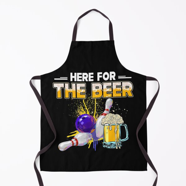 Item preview, Here For The Beer Bowling Hobby Drinking designed and sold by Rebecca-Cruz.