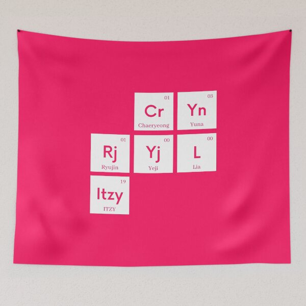 Item preview, ITZY Periodic Table designed and sold by helloharu.