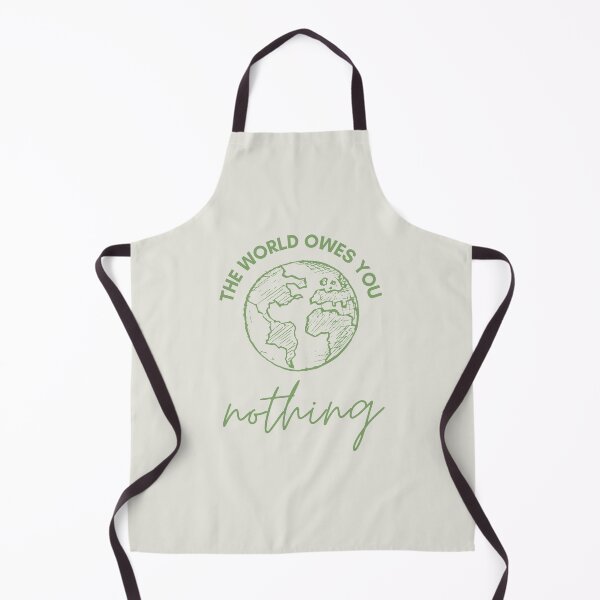 Item preview, The World Owes You Nothing designed and sold by LiToDesignCo.