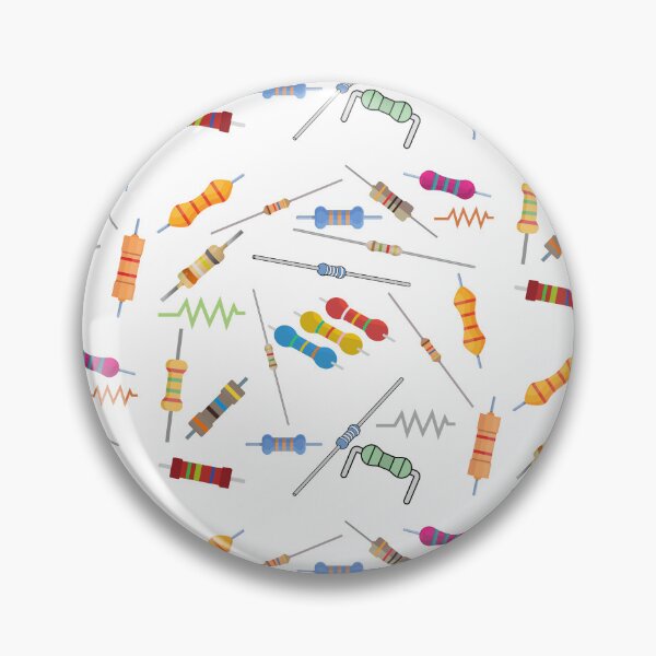 Item preview, Colorful Resistors Electronics components designed and sold by EngineersArt.