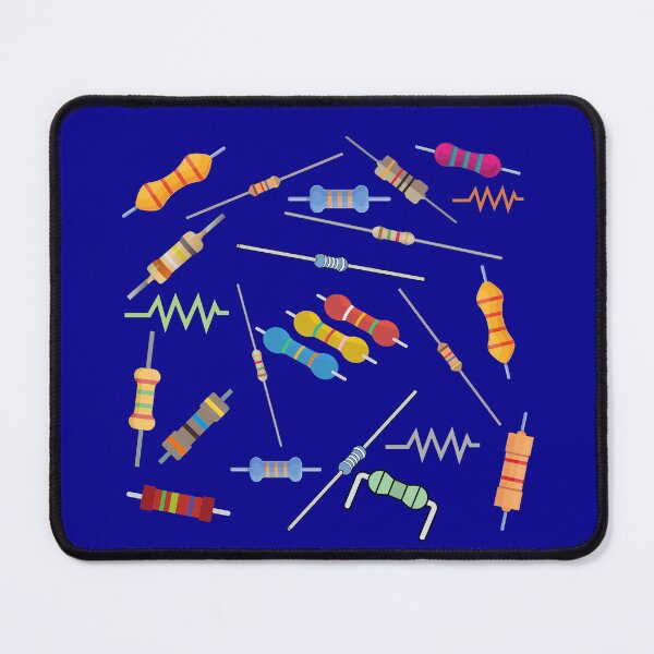 Item preview, Colorful Resistors Electronics components designed and sold by EngineersArt.