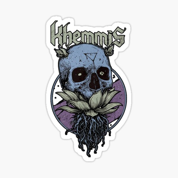 "khemmis best art band" Sticker by gancohey Redbubble