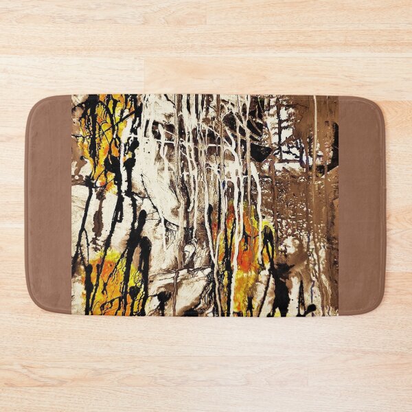 Item preview, Abstraction in brown-yellow designed and sold by AnnabellaRh.