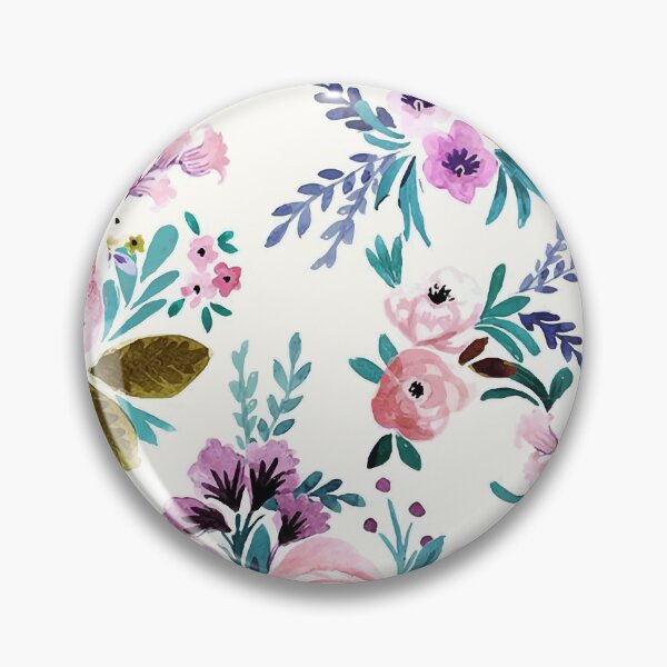 Item preview, Elegant Watercolor Flowers Pattern designed and sold by BenSmithz.
