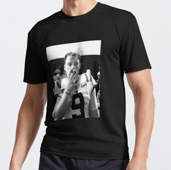 Joe Burrow - Vintage Pencil Drawing Style Kids T-Shirt