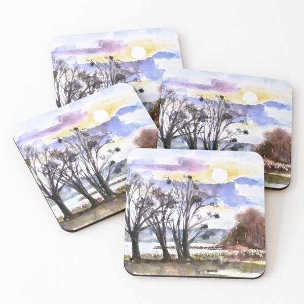 Item preview, winter at the lake designed and sold by Barbara Pommerenke.