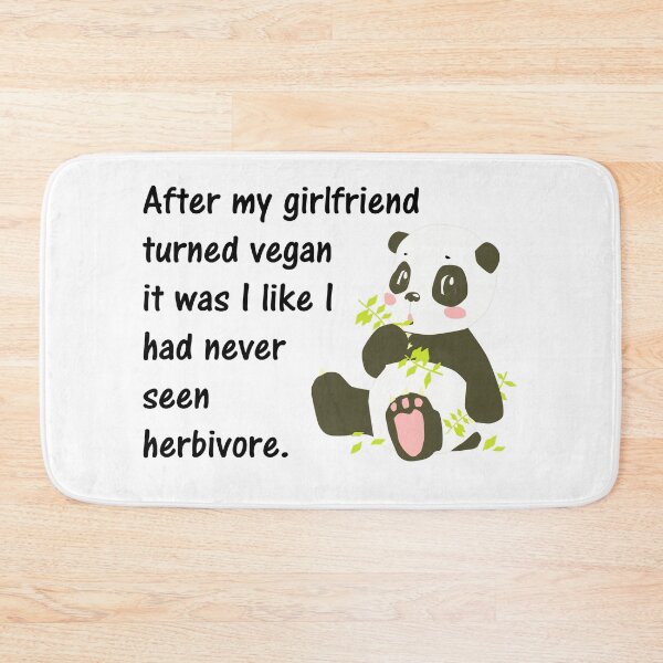 Item preview, After my girlfriend turned vegan it was I like I had never seen herbivore. designed and sold by DistinguishedMe.