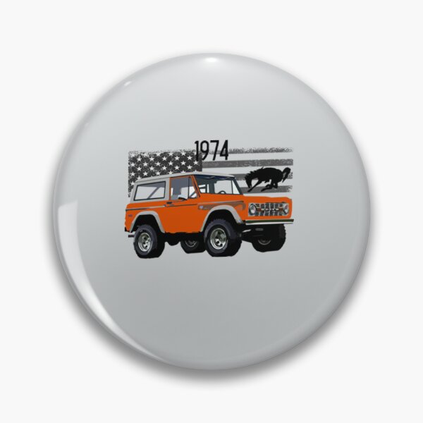 Item preview, Bronco 1974 Orange racing designed and sold by AbigailBriggs.