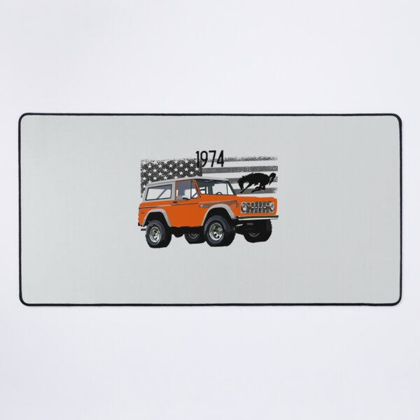 Item preview, Bronco 1974 Orange racing designed and sold by AbigailBriggs.