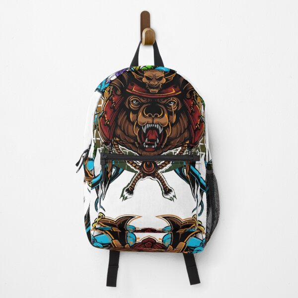 Item preview, A samurai bear with a snake wrapped around a sword designed and sold by Scopestor.