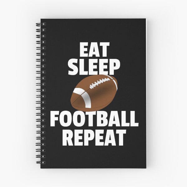 Item preview, Eat Sleep Football Repeat designed and sold by Georgiodaccache.
