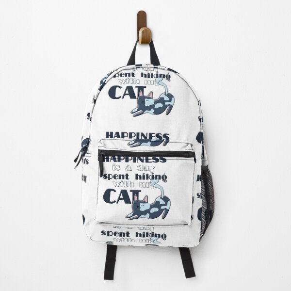 Item preview, Happiness is a Day Spent Hiking with my Cat designed and sold by SuzyTurner.