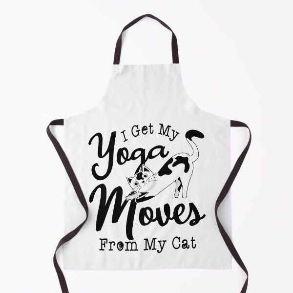 Item preview, I Get My Yoga Moves From My Cat , yoga lovers designed and sold by MoSaid.