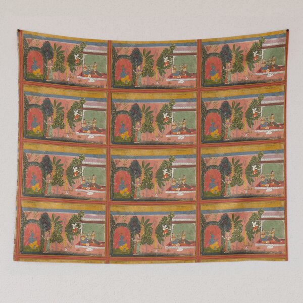 Item preview, Kama Aims His Bow at Radha, Loves of Krishna designed and sold by Bruno Beach.