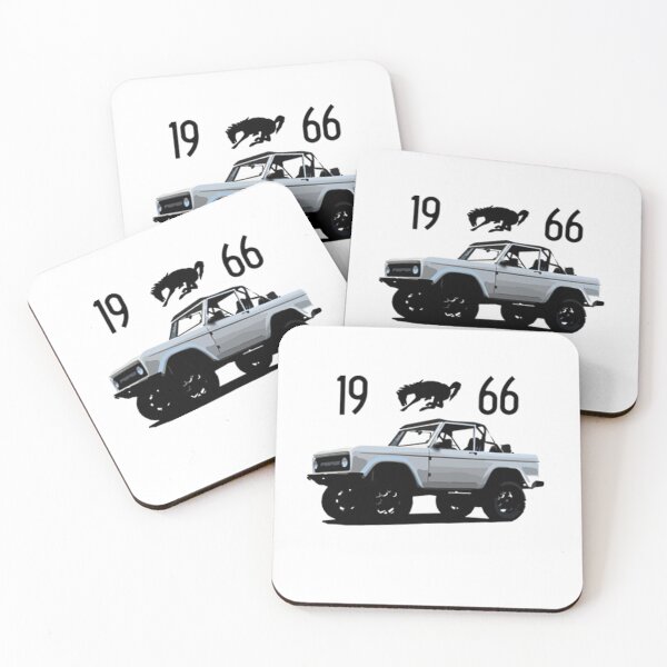 Item preview, Bronco1966 white side view designed and sold by AbigailBriggs.