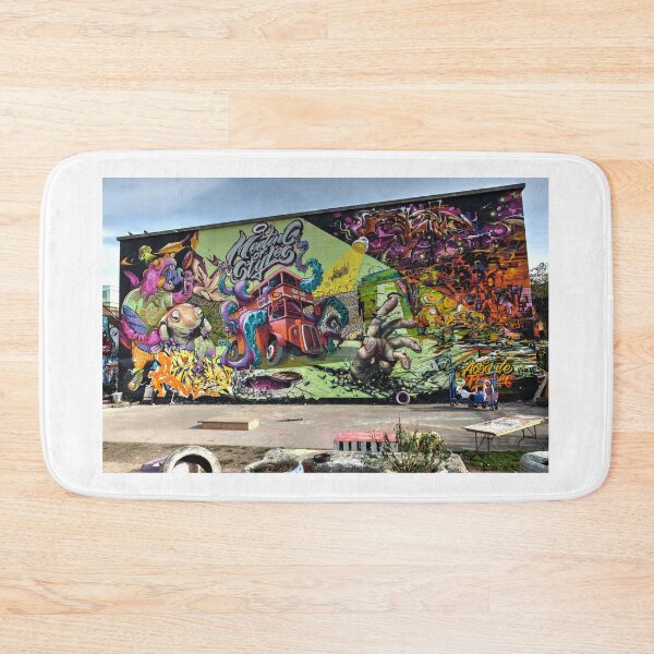 Item preview, Shoreditch graffiti, Meeting of styles designed and sold by CliveHarris.