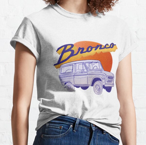 Ford Bronco Coral T-Shirt – Bronco by Ford Beach Scene