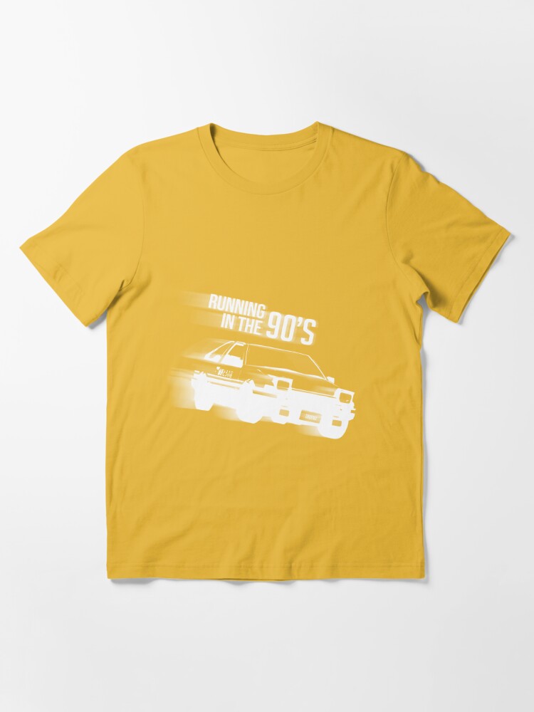 Initial D #2-Running In The 90s Dark Ver. T Shirt 100% Cotton