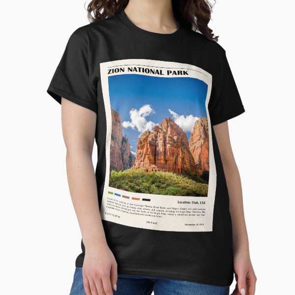 Vista previa del artículo con la obra «parque nacional de sion», diseñado y vendido por JoshuaDarbon94.