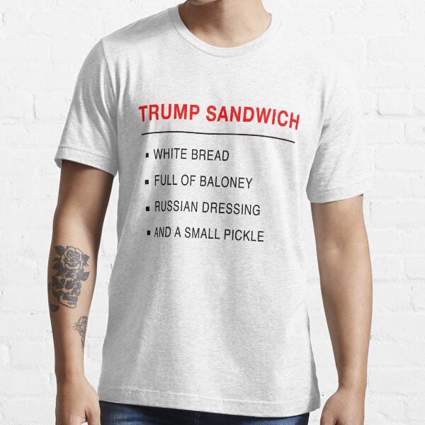 Trump Sandwich Funny Anti Trump Design Essential T-Shirt