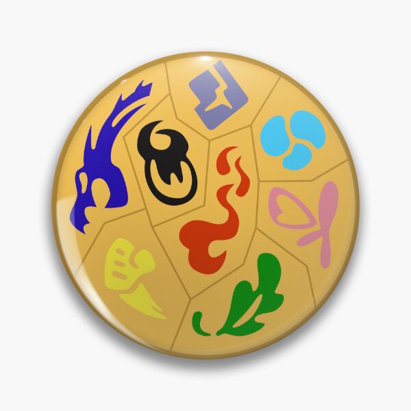 Item preview, Gym badges (Sword) designed and sold by Sml12.