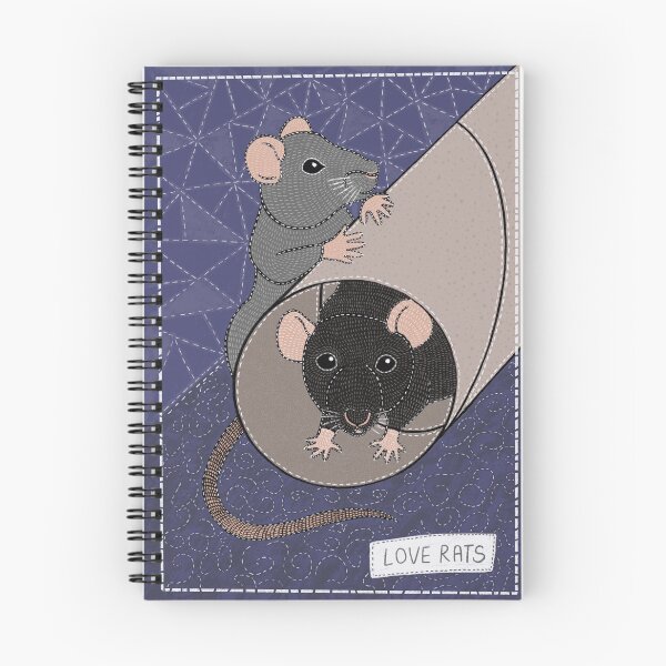 Item preview, Cute Pet Rat Stitch Design  designed and sold by Emma Martinez.