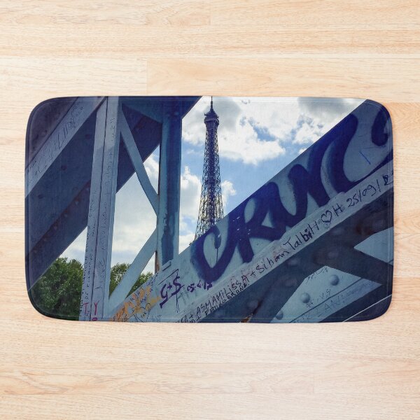 Item preview, Eiffel Tower and Love Padlocks, Paris designed and sold by eleonoraingrid.