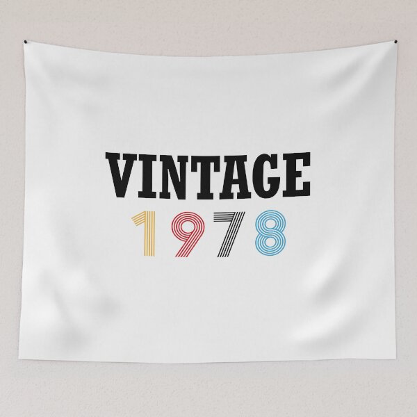 Item preview, Vintage 1978 T-Shirt | 44th Birthday Shirt | Born in 1978 Shirt | Vintage 44th Birthday | 1979 Shirts and Tanks | Vintage 1981 | 44th Shirt designed and sold by SimoSaladain.