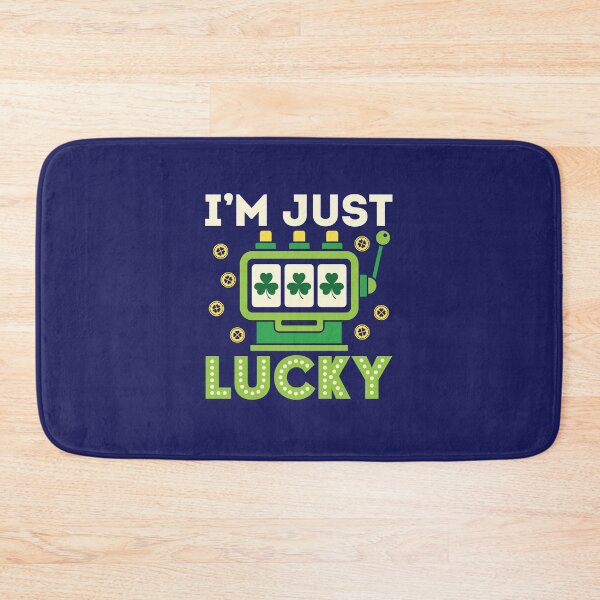 Item preview, Casino St Patricks Day Slot Machine Shamrock I'm Just Lucky designed and sold by jaygo.