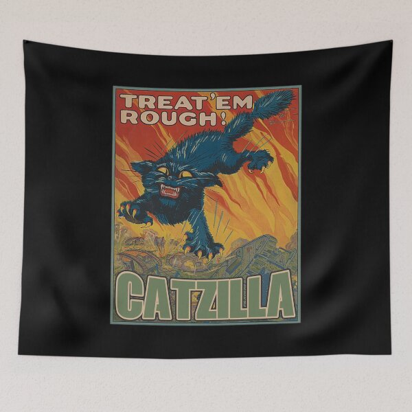 Item preview, Catzilla Cat Zilla Naughty Cat #1842 designed and sold by TheAplus.