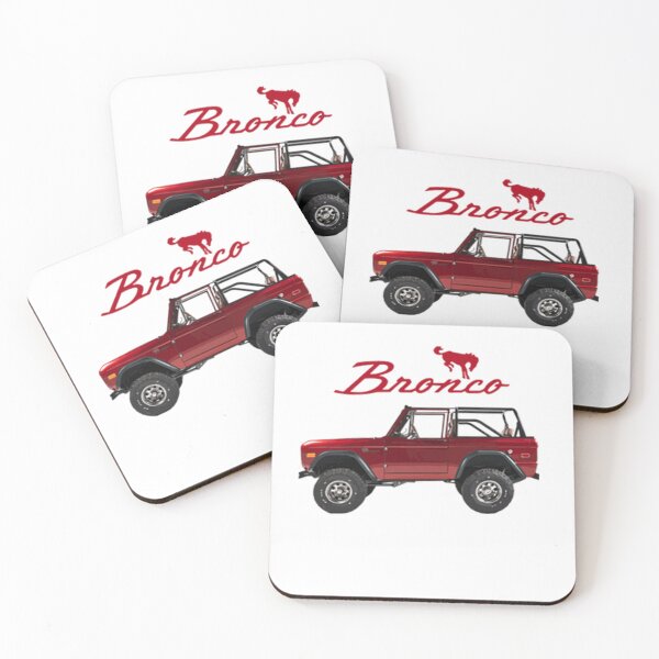 Item preview, Vintage Bronco Red designed and sold by AbigailBriggs.
