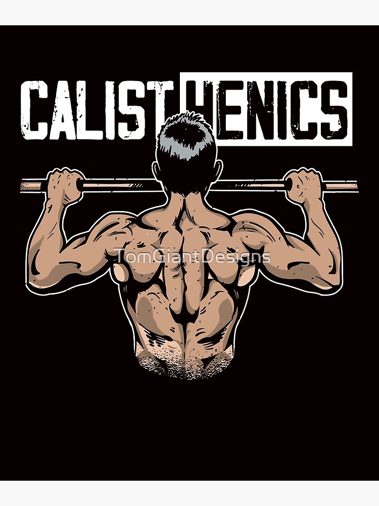 Calisthenics Gym Street Workout Fitness Training Exercise | Poster