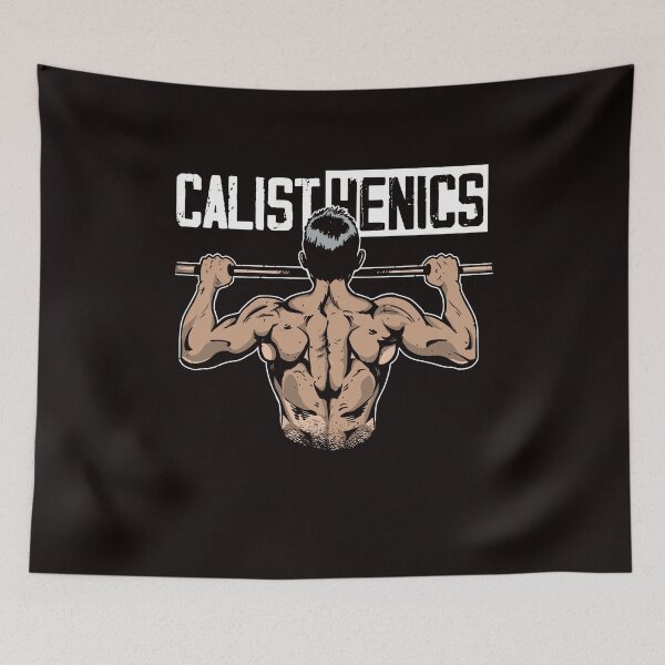 Item preview, Calisthenics Gym Street Workout Fitness Training Exercise designed and sold by TomGiantDesigns.
