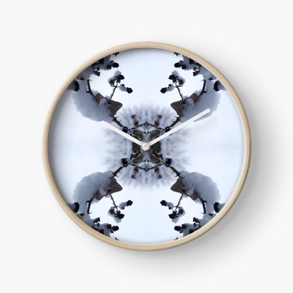 Snow Bow #1 Clock