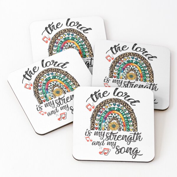 Item preview, The Lord Is My Strength And My Song, the joy of the lord  designed and sold by kind4you.