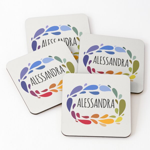 Item preview, Alessandra Name Cute Colorful Gift Named Alessandra designed and sold by kindxinn.