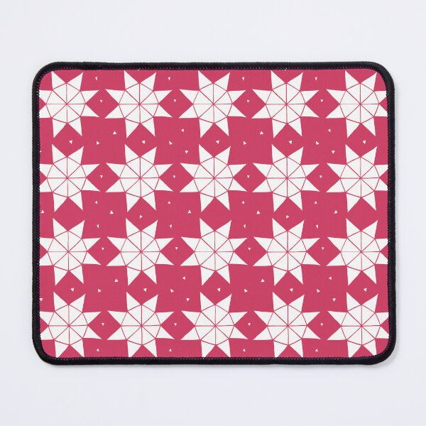 Item preview, Geodesic Stars // Raspberry designed and sold by The Wellington Boot.