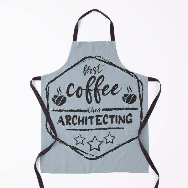 Item preview, First Coffee Then architecting - Funny architecting quote gift idea For Men and Women designed and sold by Mmmm3344.
